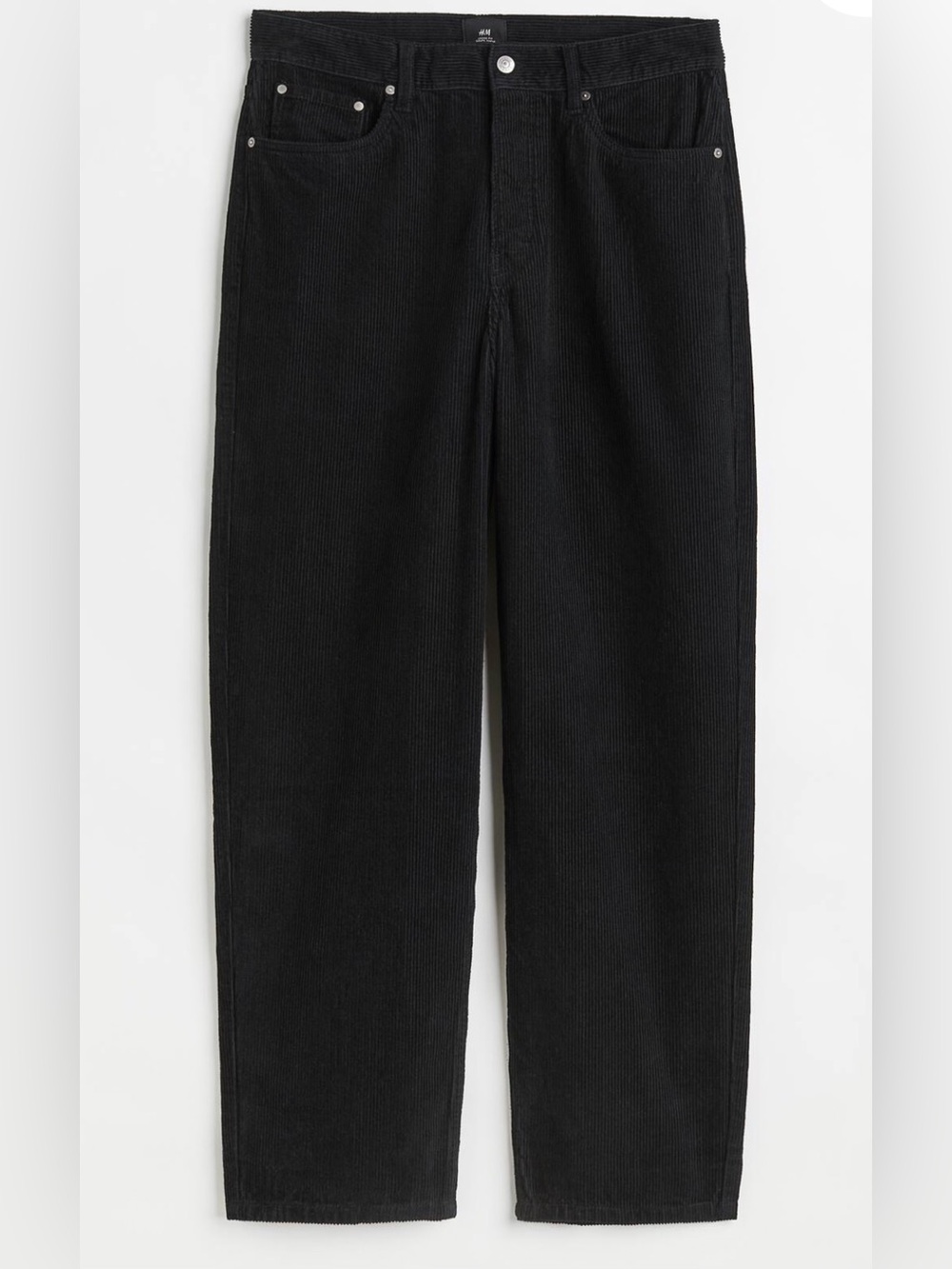 H&M Loose Fit Corduroy Pants